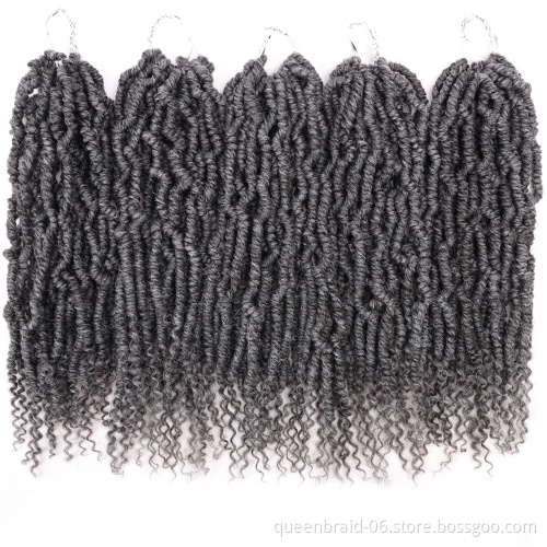Mini Passion Twist 14 Inch Ombre Synthetic Hair Extensions Twisted Hair Braids Bomb Twist Crochet Hair